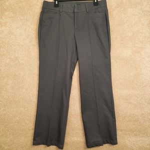Dockers Khaki Goodness Gray Pants Size 12 Petite